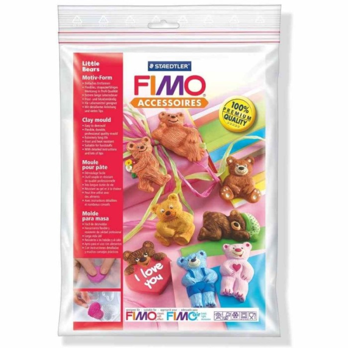 FIMO matriță ursuleți