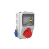 Tablou Sigurante 1P (3x25A) 380V + 2P (1x16A) 220V IP44