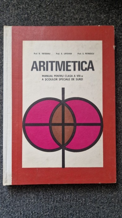ARITMETICA. Manual pentru clasa a VIII-a a scolilor de surzi - Triteanu