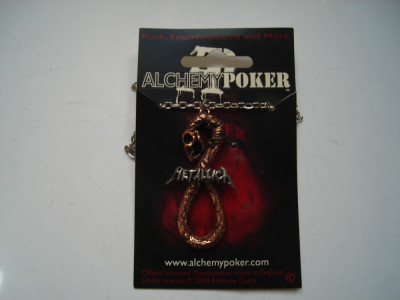 Medalion Metallica de la Alchemy Poker foto