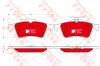 Set placute frana,frana disc RENAULT MEGANE II (BM0/1, CM0/1) (2002 - 2011) TRW GDB1621DTE