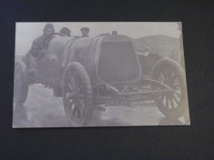 Mașină de curse Grand Prix, Epoca Pionieratului Auto - Carte Poștală Franța ,Necirculată