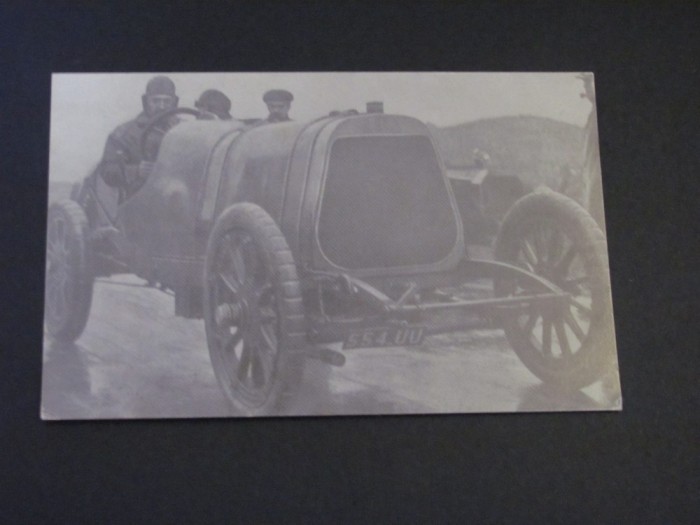Mașină de curse Grand Prix, Epoca Pionieratului Auto - Carte Poștală Franța ,Necirculată