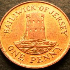 Moneda 1 PENNY - JERSEY, anul 1994 * cod 3058 B