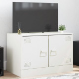 Comoda TV, alb, 67x39x44 cm, otel GartenMobel Dekor, vidaXL