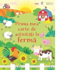 Prima mea carte de activitati la ferma (Usborne) - Usborne Books
