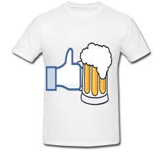 Tricou &amp;quot; Imi place berea &amp;quot; foto