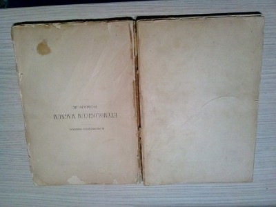 B. PETRICEICU HASDEU - Etymologicum Magnum Romaniae - Tomul II 1887, 1107p. foto
