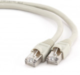 PATCH CORD FTP GEMBIRD Cat6, cupru-aluminiu, 1 m, gri, AWG26, ecranat &quot;PP6-1M&quot;