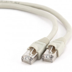 PATCH CORD FTP GEMBIRD Cat6, cupru-aluminiu, 1 m, gri, AWG26, ecranat "PP6-1M"