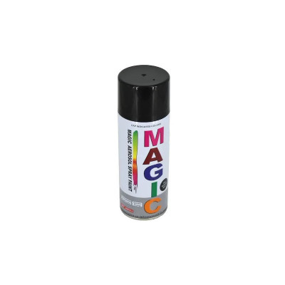 Spray vopsea MAGIC NEGRU LUCIOS 400ml foto