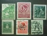 Set timbre Germania Croatia NDH Fiume Kupa Iugoslavia Hitler Boemia - A228