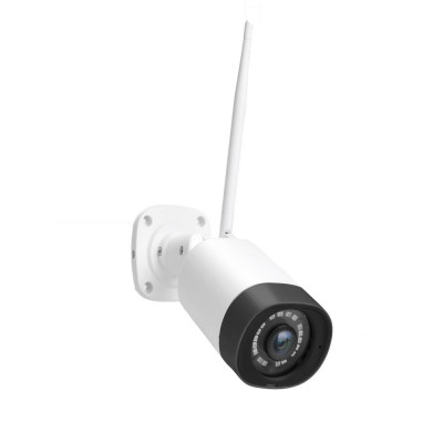 Kit supraveghere video PNI House WiFi832 NVR si 4 camere wireless de exterior 3MP, P2P, IP65 foto