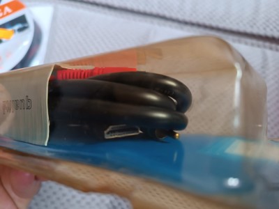 Cablu component (RGB/RCA) la HDMI ptr semnal, nou la cutie foto