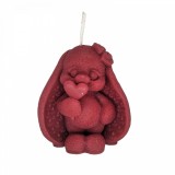 Cumpara ieftin Lumanare Parfumata Iepuras Love , Ceara Naturala, Cadou de Paste
