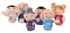 Set Family 6 marionete - papusi pentru degete foto