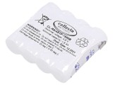 Acumul: Ni-MH AA 4,8V 1500mAh urechi pentru lipire 58x15x52mm