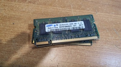 Ram Laptop Samsung 1GB DDR2 PC2-6400S M470T2864QH3-CF7 foto