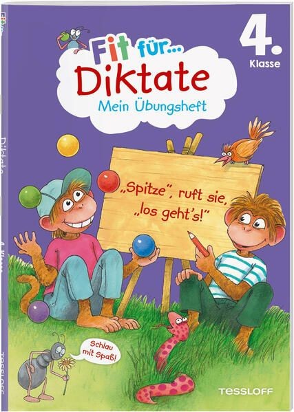 Fit f&uuml;r Diktate 4. Klasse. Mein &Uuml;bungsheft