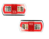 Lampa stop LED SMD GLO stanga si dreapta camion duba remorca tractor 16,5x8