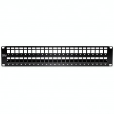 Patch Panel ecranat 48 porturi blank keystone 2U - TRENDnet TC-KP48S SafetyGuard Surveillance foto