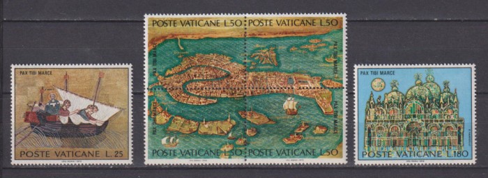 VATICAN 1972 MI. 599-604 MNH