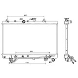 Radiator racire Kia Rio (Dc), 08.2002-02.2005, Motorizare 1, 3 60kw; 1, 5 72kw Benzina, tip climatizare Cu/fara AC, cutie automata, dimensiune 627x35