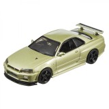 HOT WHEELS PREMIUM REAL RIDERS MASINUTA METALICA NISSAN SKYLINE GT-R SCARA 1:43