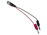 Cablu de măsurare BNC la mufă banană 4mm, 300V