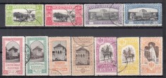 ROMANIA 1906 LP 63 EXPOZITIA GENERALA BUCURESTI SERIE STAMPILATA