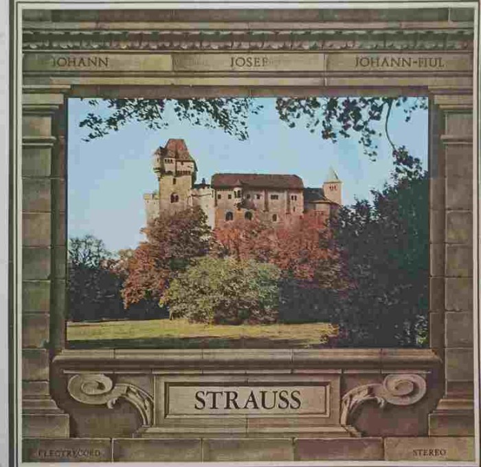 Disc vinil, LP. STRAUSS-JOHANN, JOSEF, JOHANN-FIUL STRAUSS-218204