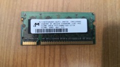 Ram Laptop Micron 512Mb DDR2 PC2-5300S MT4HTF6464HY-667E1 foto