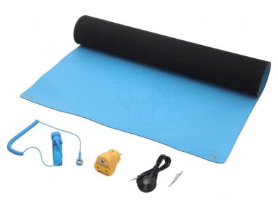 Kit Protecție Antistatică pentru Masă ESD 1.2m x 0.6m foto