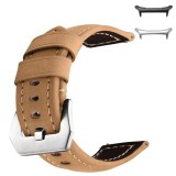 Curea piele naturala compatibila Samsung Galaxy Watch Ultra1 si Samsung Galaxy Watch Ultra2, Kaki