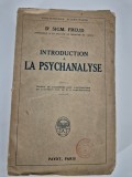 Carte veche 1925 Sigmund Freud Introduction a la psychanalyse Limba franceza