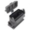 Han B Base SM HC 2 x M32 plastic cover - Capac plastic pentru 2 prize Han B Base SM HC M32