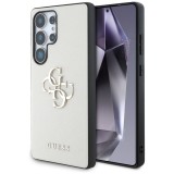 Husa pentru samsung galaxy s25 ultra - guess hardcase 4g grained big and classic logo - beige