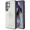 Husa pentru samsung galaxy s25 ultra - guess hardcase 4g grained big and classic logo - beige