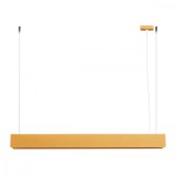 Lampă Suspendată Spark Din Oțel Aurit, Cu 1 Bec Geometric Modern De Interior.