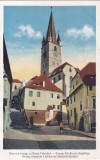 Sibiu. Biserica evang. cu Scara Turnului (necirculata)