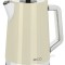 Fierbator electric ECG RK 1766 Vintage Vanilla, 2200 W, 1.7 litri, otel inoxidabil, crem