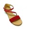 Sandale dama din piele Red Velvet Anna