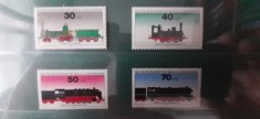 Berlin West-Transport,locomotive ,trenuri-serie completa-nestampilate MNH (T1)