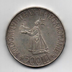 Monedă 500 lei, ARGINT (25 grame) Romania, 1941