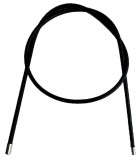 Cumpara ieftin Camasa frana fata, lungime 75 cm