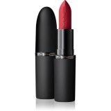 MAC Cosmetics Powder Kiss Hazy Matte ruj mat culoare Ruby New 3.5 g