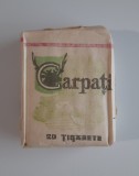 Pachet plin cu tigari CARPATI -Romania anii 1980 Sf. Gheorghe