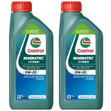 Cumpara ieftin Pachet 2 litri ulei Castrol Magnatec Hybrid 0W20