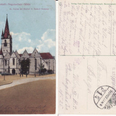 Sibiu- Biserica Evanghelica-cenzura WWI, WK1