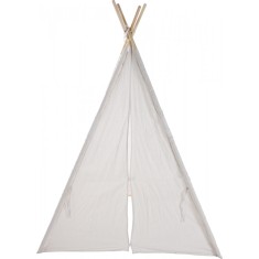 Cort Teepee pentru copii-Alb